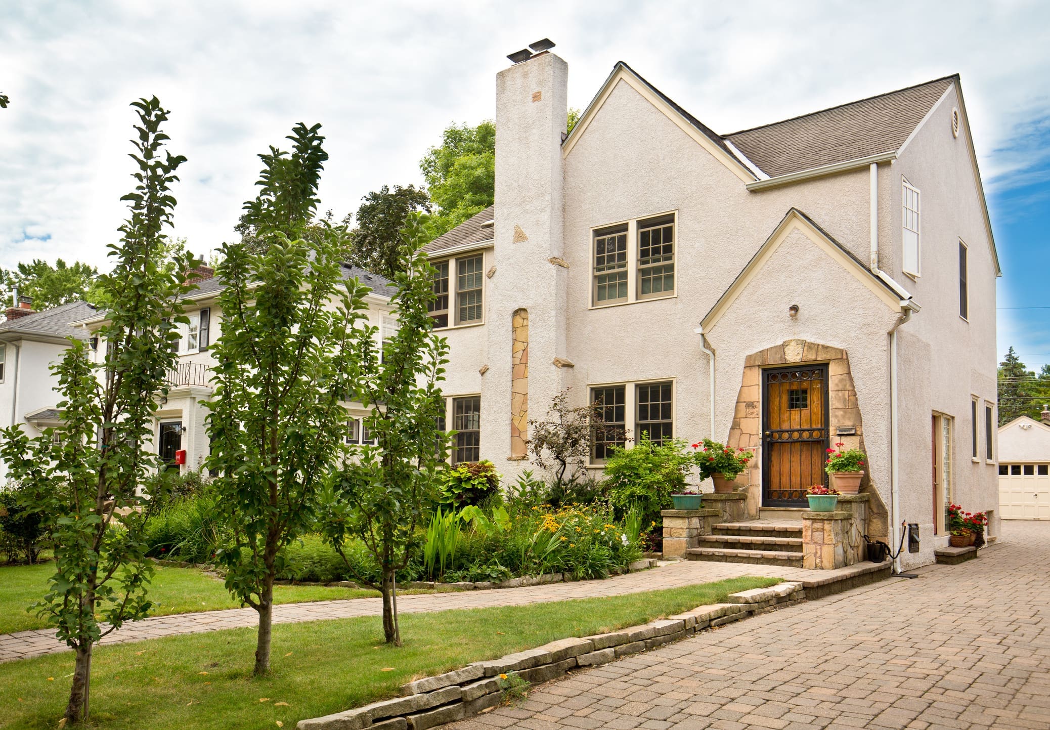 A residential home exterior